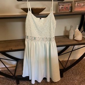 Lace and Chiffon Dress